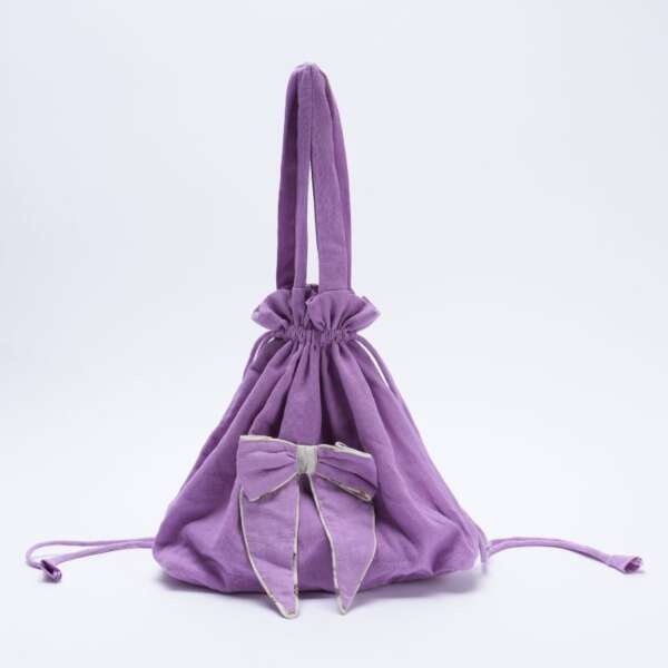 Purple Gift Bag | Festive Staples Potli Bag - Image 3