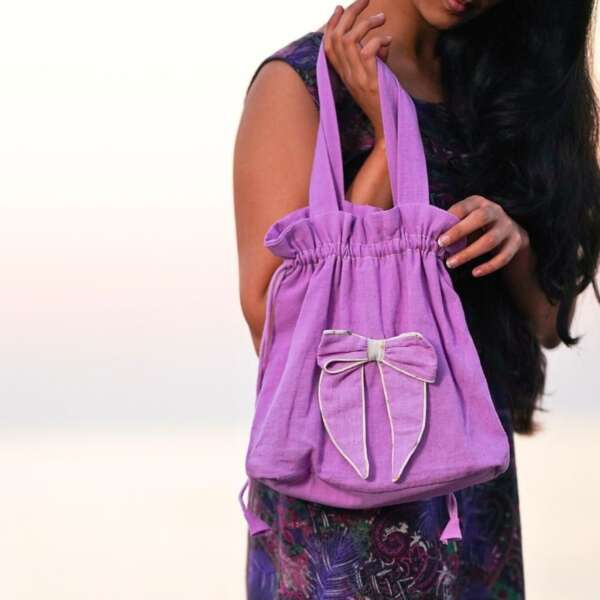 Purple Gift Bag | Festive Staples Potli Bag