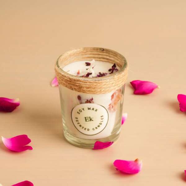 Soy Candles | Scented with Natural Flowers - Image 2