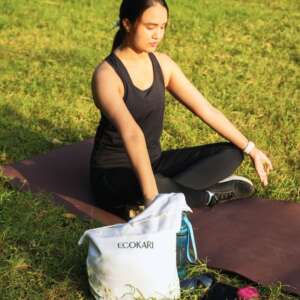 Linen Yoga Mat Bag